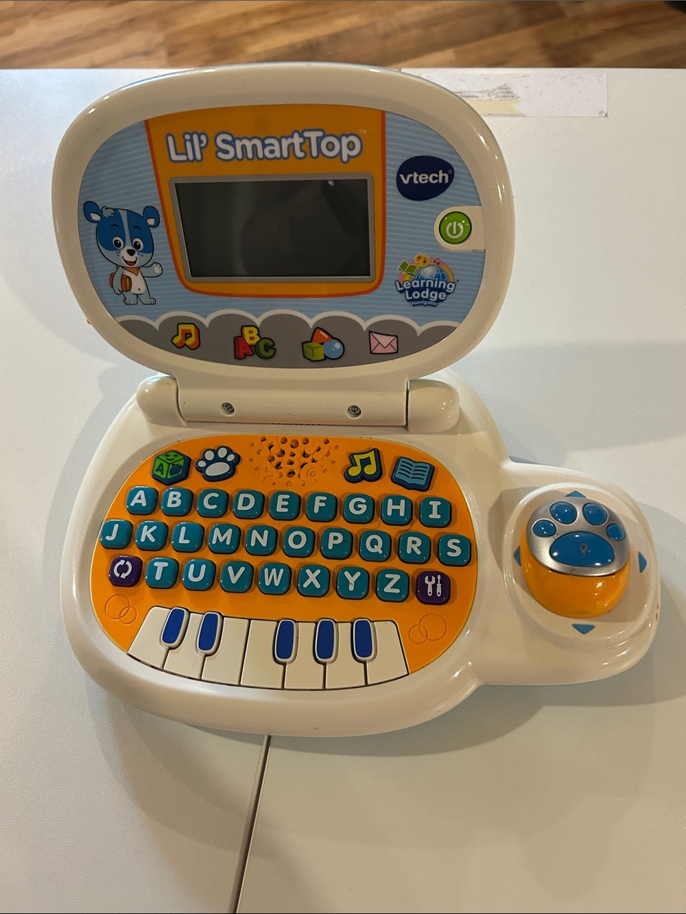 VTech Lil' SmartTop Learning Laptop - White & Orange